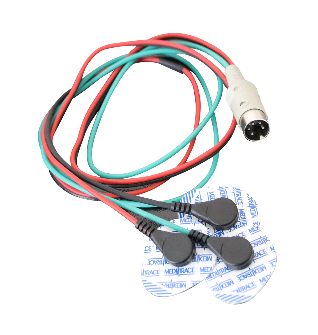 Cable de electromiografía para electrodo de superficie